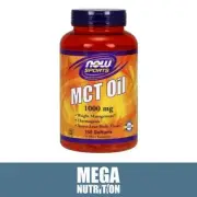 NOW Foods MCT Oil Weight Managment & Spare Lean Body Tissues 1000mg 150 Softgels