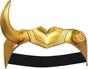 YANVS Loki Mask Adult Loki Helmet with Horns Headpiece Mask Masquerade Halloween Costume Props