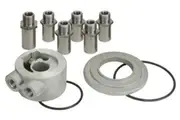 Derale Universal Engine Sandwich Adapter suits Various Engine Threads, 3/8" NPT