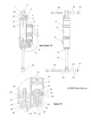 Polaris BODY, Genuine OEM Part 1800225, Qty 1