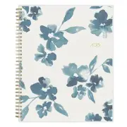 Blue Sky 137261 Bakah Blue Weekly/monthly Planner, Bakah Blue Floral Artwork, 11