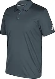[adidas] Youth Grind Polo Onix/White