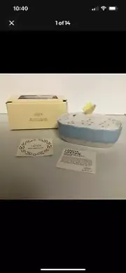 Lenox Butterfly Meadow Vanity Box Covered Jewlery Trinket Dresser NEW IN BOX