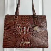 Brahmin Anywhere Tote Pecan Melbourne Leather $325