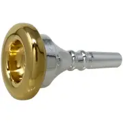 Garibaldi R21 Trombone Silver Plated Single-Cup Gold-Plated Rim Mouthpiece R21