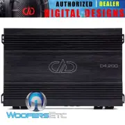 DD AUDIO D4.200 4-CHANNEL 1-OHM AMP 2200W RMS COMPONENT SPEAKERS AMPLIFIER NEW