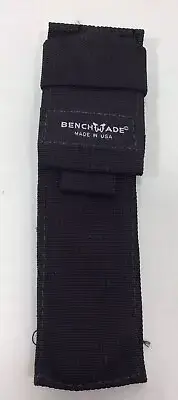BENCHMADE RESCUE STRAP CUTTER, BLACK SHEATH, MADE IN USA, NEW WITHOUT BAG