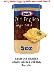 Kraft Old English Sharp Cheese Spread, 5oz Jar