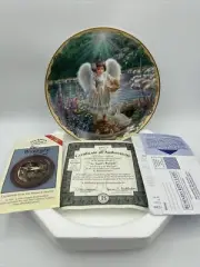 AN ANGEL'S WARMTH collector plate DONA GELSINGER Certificate Authenticity 2043