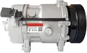 Air Conditioner Compressor ，Compatible With JETTA VW GOLF BEETLE CABRIO GTI 1999 2000 2001 2002 2003 2004 1J0820803A 1J0820803B 1J0820803L 1J0820803N