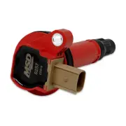 MSD 8257 Ignition Coil, Red, individual (3-Pin Connector)