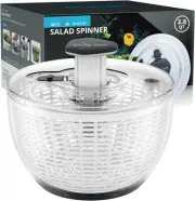 Salad Spinner Small Lettuce Spinner Kitchen Gadgets Vegetable Washer, High Effic