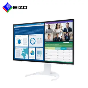 EIZO FlexScan EV2740X 白色 27吋4K低藍光低閃頻護眼/USB TypeC