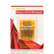 Memory Card Compatible with Gamecube and Wii Console, 1024MB Memory Card for ...