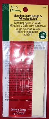 Dritz Quilting Machine Seam Gauge & Adhesive Guide