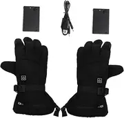 [MUELODSIC] 1Pair Windproof Thermal Touch Screen Gloves for Winter Riding Durable Multipurpose Cold Resistant Design Easy to Wear Full Finger Gloves for Outdoor Activities