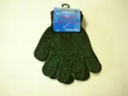 Children's Gloves,Black By Gold Medal, One Size, Chenille Magic Glove, Brand New