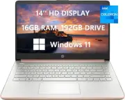 HP 14''HD Intel Celeron N4120/16GB/192GB (64GB SSD+128GB Card) new!!!