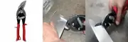 MIDWEST Aviation Snip - Left Cut Offset Stainless Steel Cutting Left,