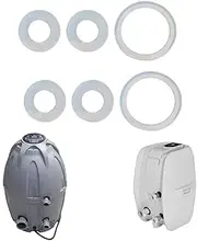 [FMJZJF] Connector Seal Gasket Air Pump Washer Fits for Coleman for Salu-Spa for spa Lay-Z A and B/C Inflatable Hot Tub Hearter Spa Replacement Parts(2A+4B/C)