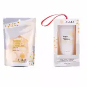 Tilley Amber Lotus & Camellia Baths Salts / Hand & Nail Cream Combo Gift Present