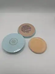 Vtg Max Factor Hollywood Finishing Powder Translucent Beige Rose Compact Prop