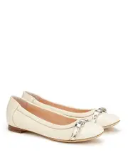Agl Women's Monika Cap Toe Ballet Flats