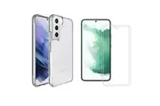 iCoverLover For Samsung Galaxy S22+ Plus Case + 2 Glass Screen Protectors Clear