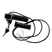 24V 36V 48V Electric Scooter LCD Throttle Grips ON-OFF Key for Go kart ATV Quads