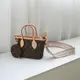 [二手] Louis Vuitton Neverfull BB 帆布手提/斜背包(M46705-奶茶色)