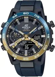 CASIO EDIFICE ECB-2000YNP-1AJF Nighttime Drive Series Bluetooth Blue Men's NEW