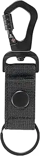 [VEPKOIT] Belt Loop Key Holder for Men with Key Rings, Heavy Duty Key Ring Holder with Self-Locking Metal Gate Clip, EDC Keychain Accessories Men Key Chain, Outdoor Carabiner Key Ring Clip Car Key Chain for,