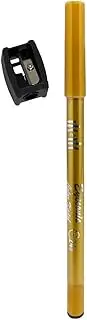[Makeup & More] Kajal, Gold, Lasts 24 hours, Waterproof, Smudge Proof, Soft And Smooth Application, 1.5g