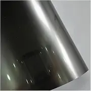 ATATNK High Glossy Liquid Metallic Silver Adhesive Vinyl Compatible for Motorcycle Car Decals for Vehicle Wrapping Foil Sticker on The Hood Wrap(30CMX152CM)