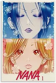 Anime Poster Nana Poster Canvas Painting Wall Art Picture Home Decor Print For Bedroom Living Room Dorm Study Bar Office 12x18inch(30x45cm)