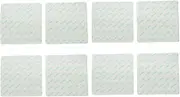 Zerodeko 8pcs Non Slip Rug Corner Grippers for Hardwood Floors Carpet Tape for Area Rugs Prevent Curling Sliding Residue Reusable Safe for All Floor Types
