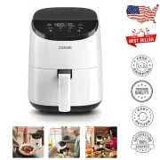 Easy-Cleanup Nonstick Mini Air Fryer (2.1 Qt) - Ultra Quiet & Efficient Cooking