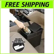 KMMOTORS Aladdin - Durable 3-Gallon Car Trash Can with Adjustable Straps