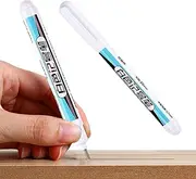 Maciun White Paint Pens for Wood, White Marker Pen for Wood | Paint Markers White Pen - Waterproof Permanent Marker Pen, White Wood Marker Pen with Base