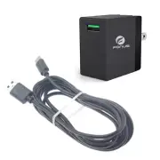 For Samsung Galaxy A50 A20 A10e - QUICK HOME CHARGER 18W 6FT USB CABLE POWER AC