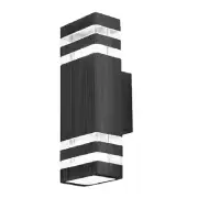 Outdoor 12W LED COB Wall Lamp Up/Down Porch Light Fixture Waterproof E27 Bulbs