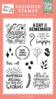 Echo Park Stamps-Make Things Happen, Year In Review