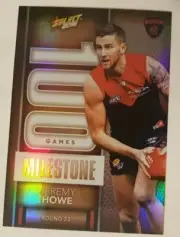 2016 AFL SELECT MILESTONE 100 GAMES MELBOURNE JEREMY HOWE MG51