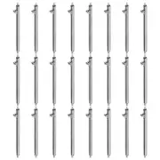 24pcs 23mm Quick Release Spring Bar 1.8mm Diameter Stainless Steel Watch Pins