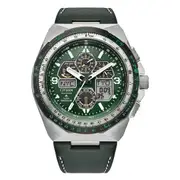 Citizen Men's Promaster Sky Watch JY8147-01X Stainless Steel Green