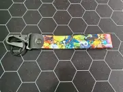 STICKER BOMB STYLE 2 OF 2 POKEMON WRIST LANYARD DETACHABLE KEYCHAIN KEYRING *