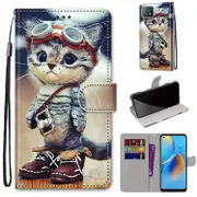 For OPPO A72 5G / A73 5G / A53 5G Wallet phone case with Lanyard