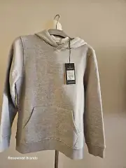 COUNTRY ROAD BOYS GIRLS HOODED SWEATER GREY SIZE 10 BNWT RRP $69