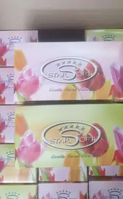 60 X Quality Tissue Boxes - 180 Facial Tissues 2 Ply