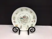 Wedgwood Peter Rabbit 8" Happy Birthday plate 1985